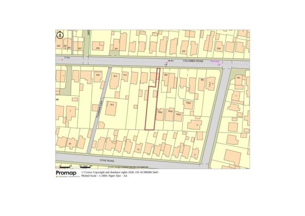 Land adjoining 208 Columbia Road, Ensbury Park, Bournemouth BH10 4DS