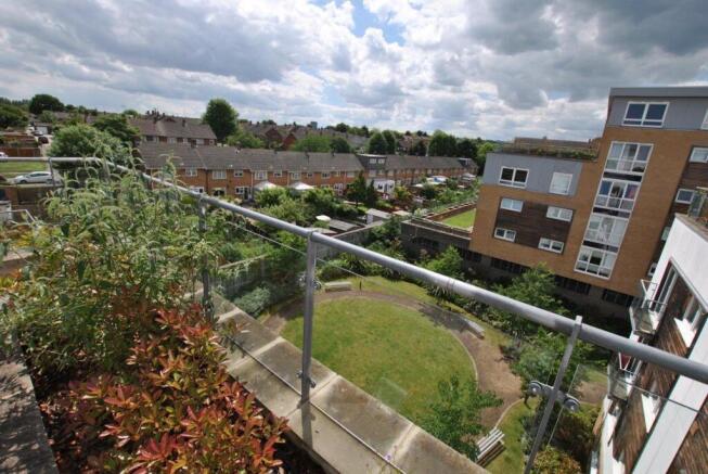 view from roof terrace