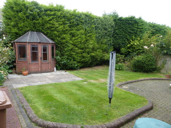 Rear garden