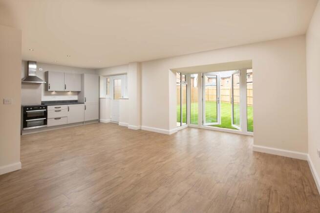 plot 51 open plan kitchen diner