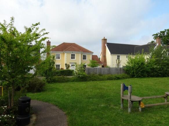 Park opposite house