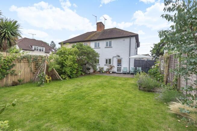 Back of property