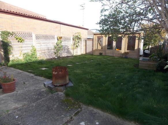 Rear garden