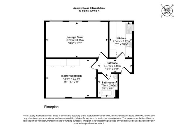 Flat 9, Philip Court, Hornsey Lane, London, N6 5LN