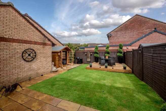 Rear garden