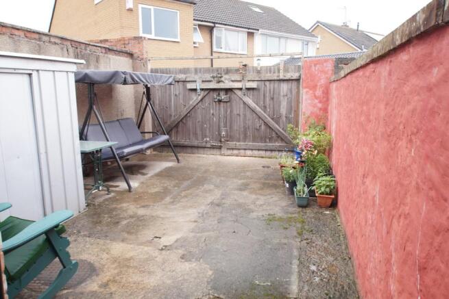 Rear yard
