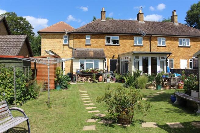 Rear of house