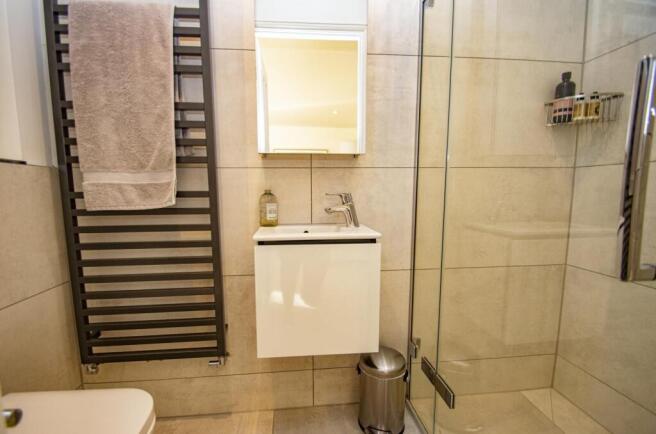 Ground floor shower