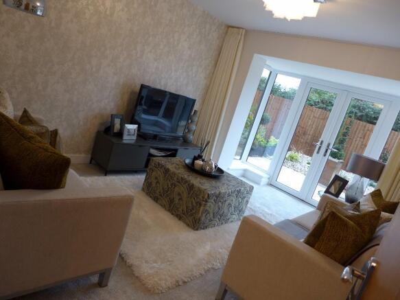 Show home lounge