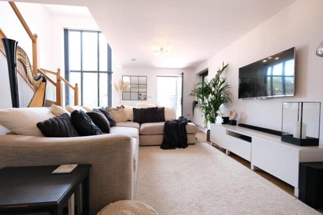 Open sitting room