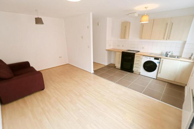 OPEN-PLAN STUDIO LIVING AREA