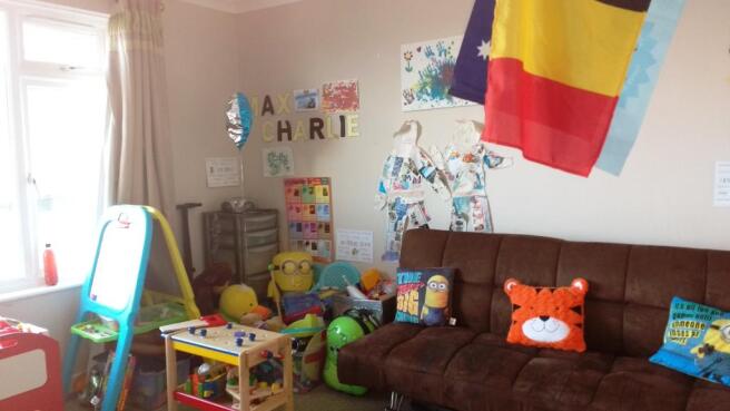 G-Floor Bed 1, (Presently a playroom)