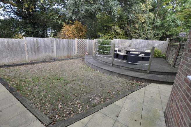 Rear garden