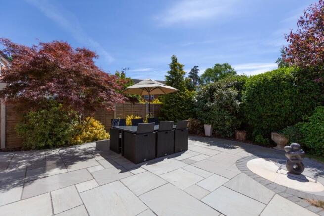 Rear garden