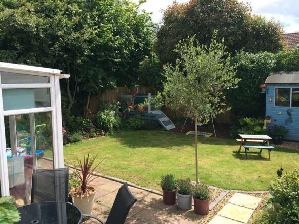 Rear garden