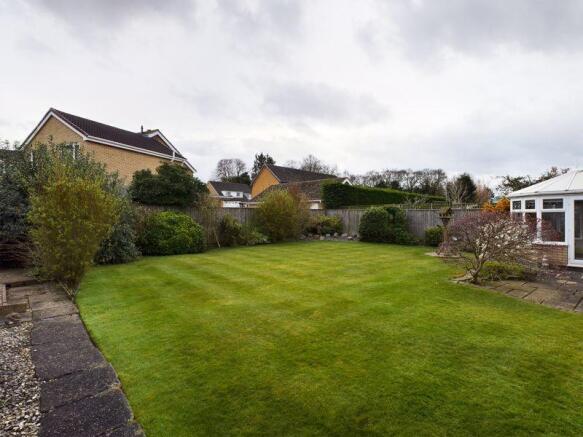 Rear garden