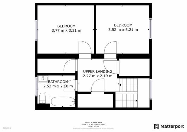 Second Floor Floorplan