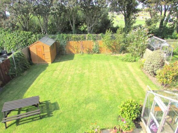 Rear Garden Balcony 