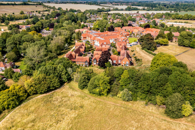 External Drone Shot