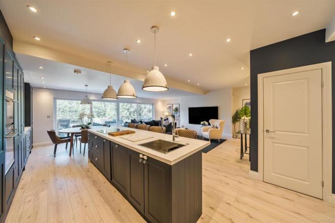 Reception Room/Open Plan Kitchen/Diner: