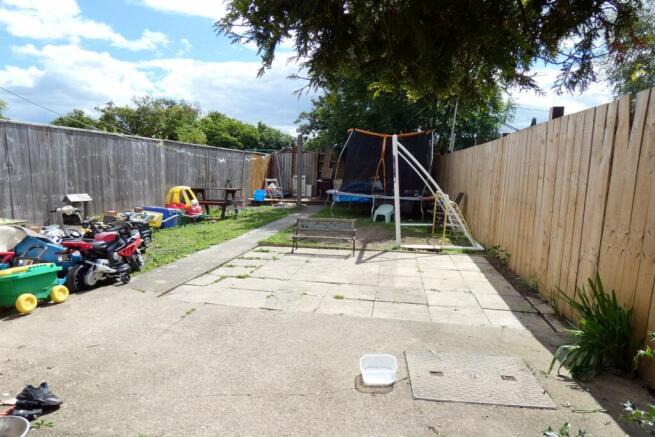 Rear garden