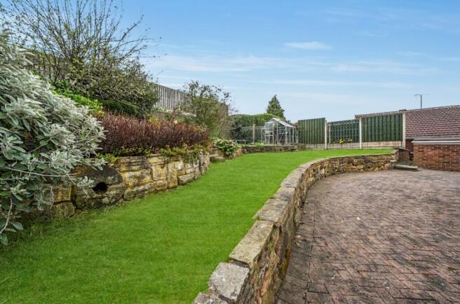 Side View Of The Rear Garden