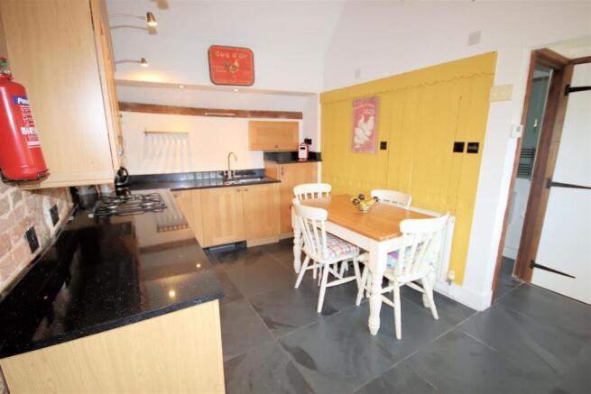 View of Kitchen/Dining Room