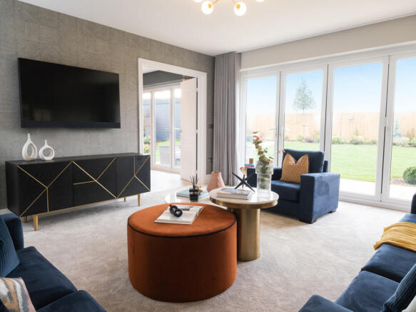 Lounge of the Canterbury, a 4 bedroom house