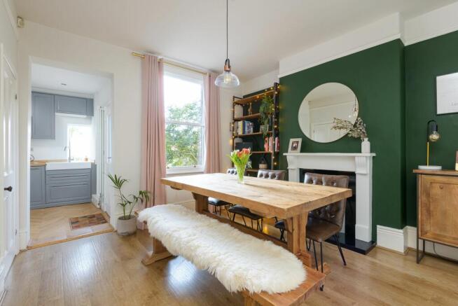 SITTING ROOM DINING ROOM AND KITCHEN