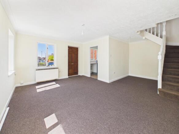 open plan lounge & dining room