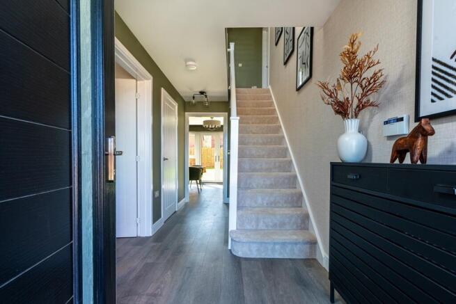 A welcoming hallway