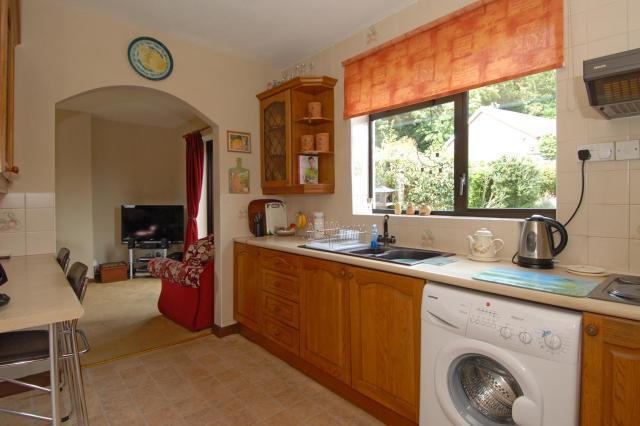 Fitted Kitchen overlooking the rear garden