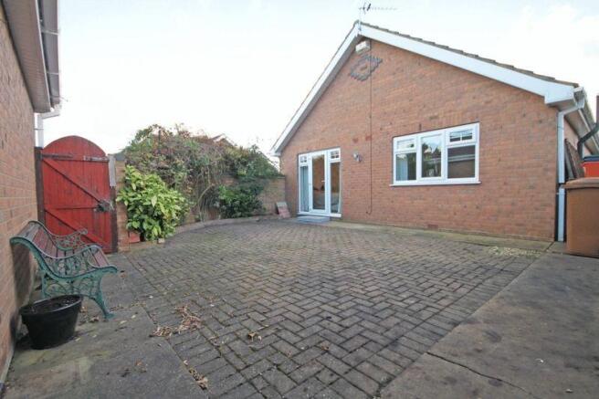 Rear garden