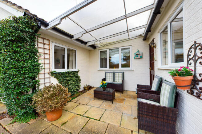 Rear garden
