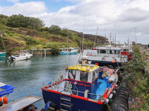 local harbour in Amlwch port