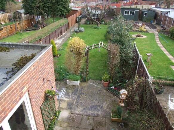 Rear garden
