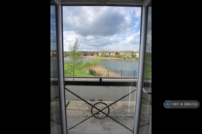 South Facing Balcony Views Over Lake