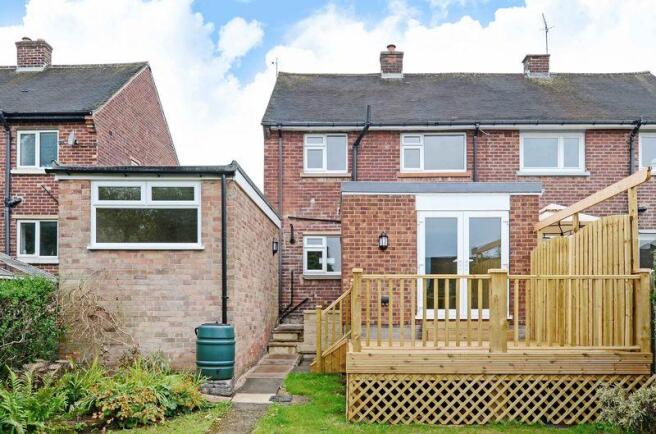 Rear of Property
