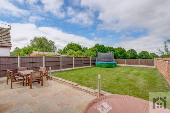 Rear garden