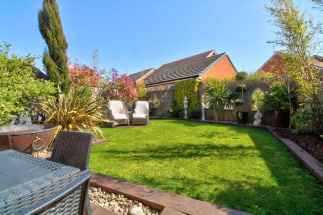 Lovely enclosed garden