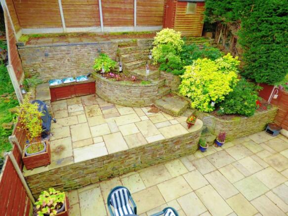 Rear garden