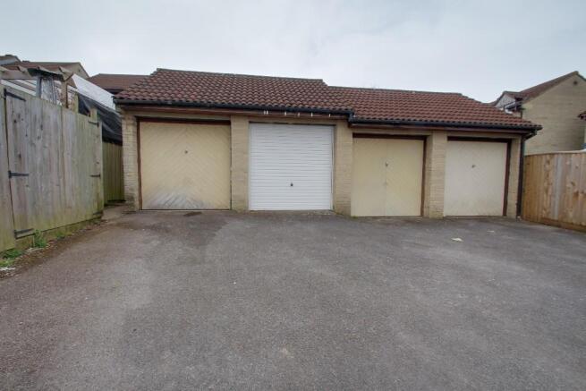 BLOCK OF GARAGES