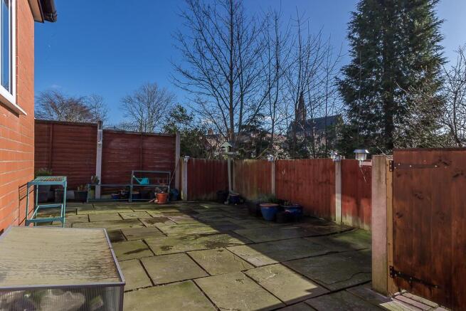 Rear Patio