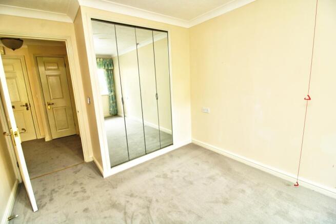 Built in wardrobes in the bedroom