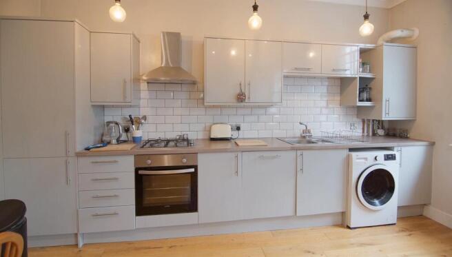 Open plan living space