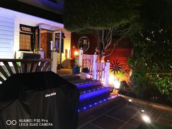 Garden At Night
