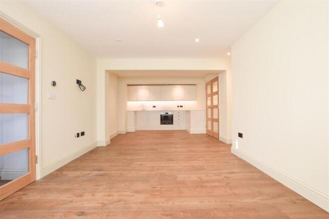 Open plan living space