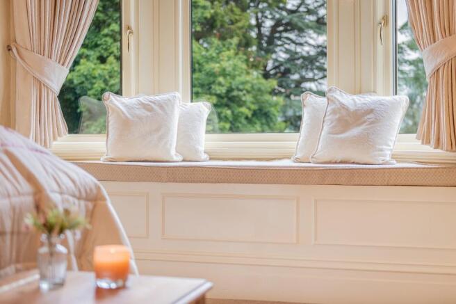 Bedroom detail, The Burrells