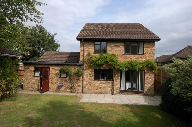 Rear of property