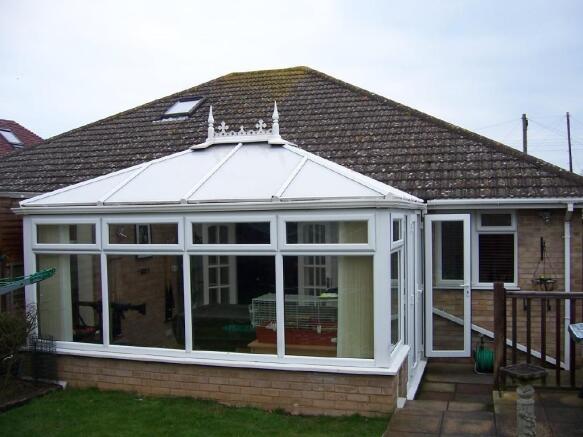 rear of property